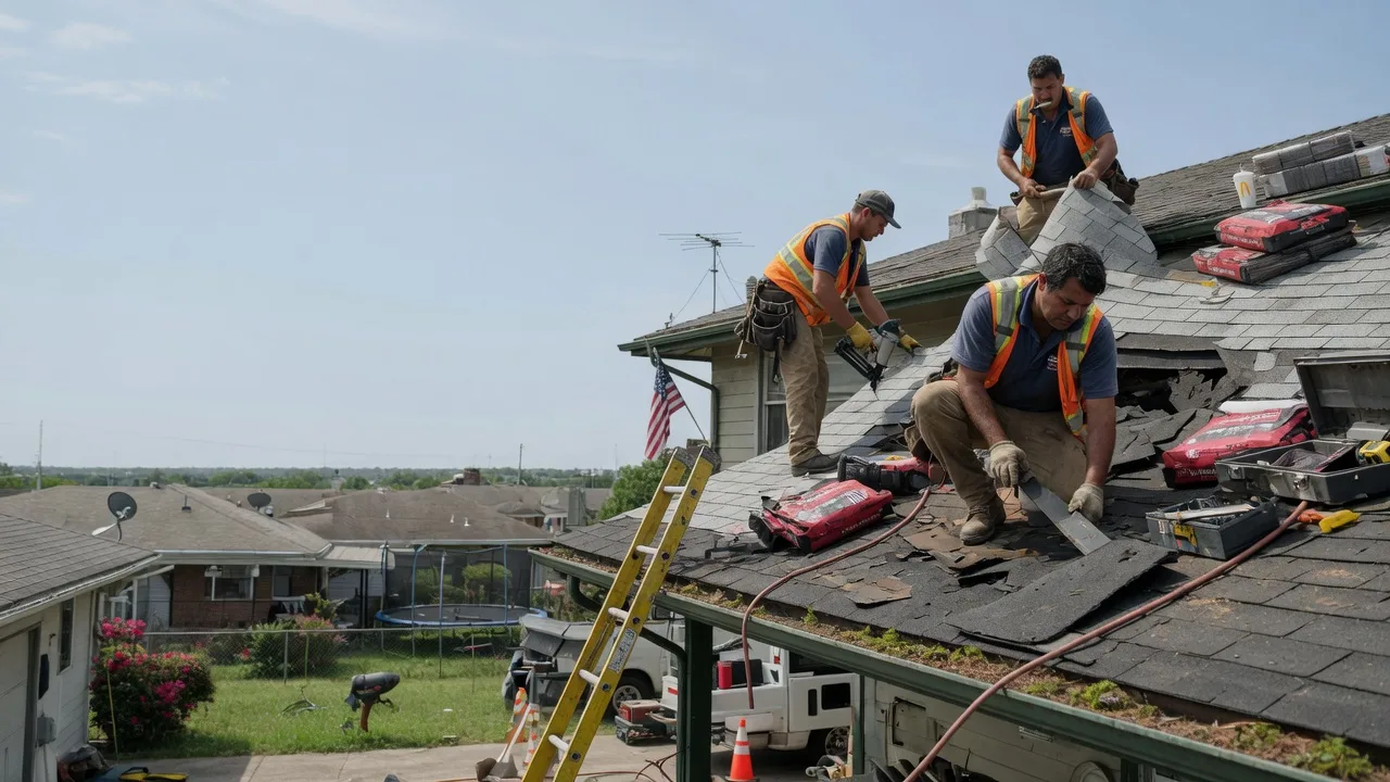 Roof Repair in Gypsum, KS near me